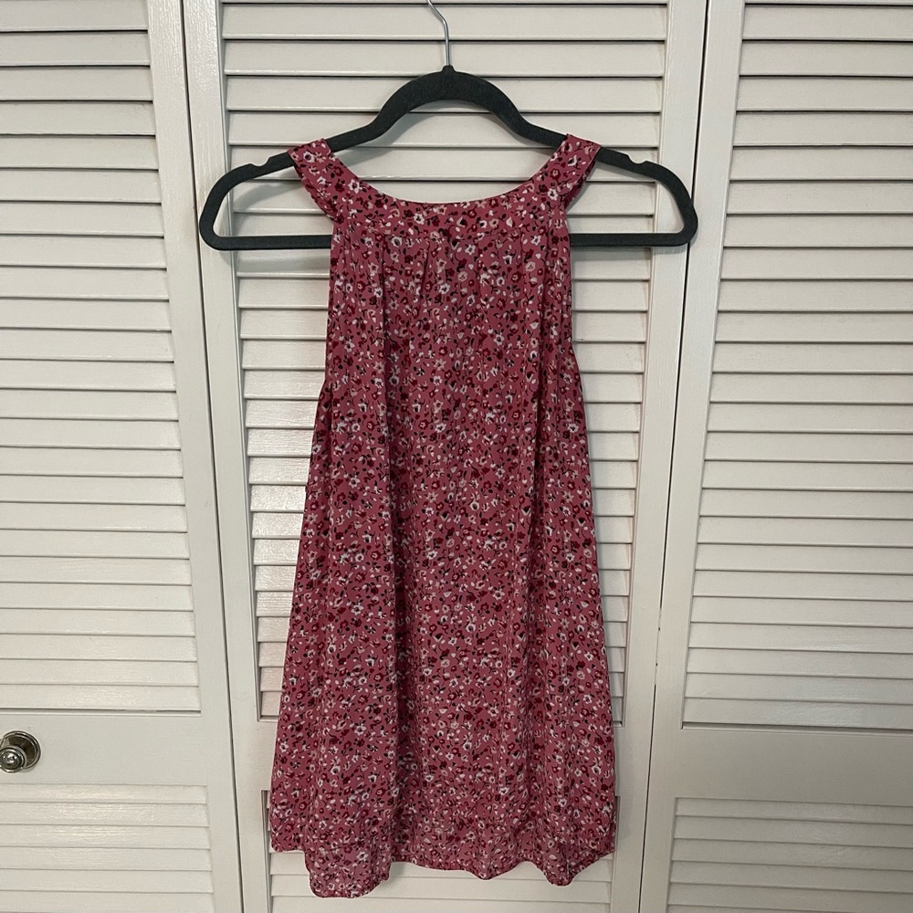 Loft Outlet Pink Flowered Top